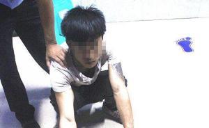 貴州水城一面包車沖關(guān)未果被查處，兩男子提殺豬刀威脅民警