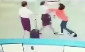 网传成都东客站一女子持刀冲安检殴打工作人员，警方：正调查