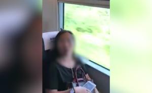 女子强占高铁靠窗位，坐到目的地才下车