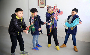 平均身高不足1.5米的“袖珍”四兄弟，撐起了一個(gè)皮影劇團(tuán)