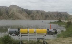 水下機器人探測青藏高原水域，含地形、流速、溫度等