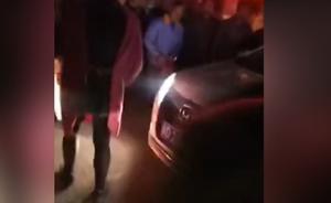 吉安一協(xié)警疑酒駕不禮讓行人被圍，處警者被指未對其酒精檢測