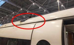 杭州開往溫州南的動車頂部閃現(xiàn)火花，正在搶修