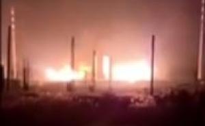 河北沧州中铁装备公司发生架空电缆火灾，无人员伤亡