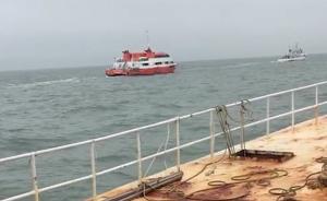 “無人游船”到達(dá)指定錨地,接受檢查