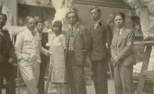 在相冊(cè)中看劉海粟與劉抗亦師亦友的往事與“藝氣風(fēng)發(fā)”