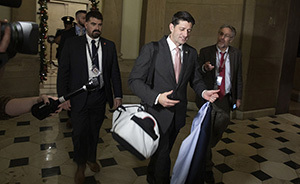 早安·世界｜美政府部分關(guān)門 ，眾議院議長(zhǎng)拎行李“走人”