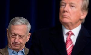 特朗普将命令马蒂斯元旦前离职，并任命副防长沙纳汉代理防长