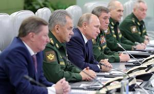 普京观摩俄试射“先锋”高超音速导弹，速度为音速20倍