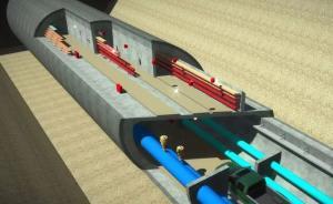 北京冬奧會(huì)延慶賽區(qū)綜合管廊隧道全線貫通，9月將通水通電