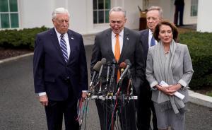 特朗普兩黨談判拍桌走人：浪費(fèi)時間