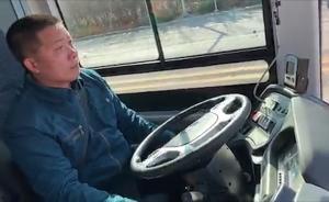 解放雙手！山東首輛無人駕駛公交車路測
