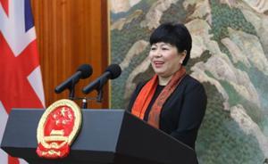 祝勤離任中國駐英國使館公使，陳雯就任