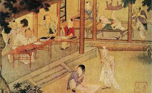 宋代學(xué)子圖鑒：彬彬濟(jì)濟(jì)英才聚，歌詞彈唱女藝佳