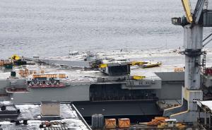 俄唯一航母計劃2021年完成大修，此前因塔吊倒塌受損