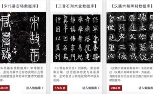 “中華石刻數(shù)據(jù)庫”正式上線