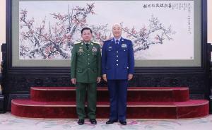 许其亮会见缅甸国防军总司令敏昂莱