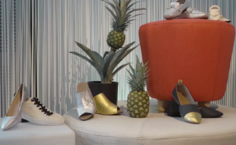 環(huán)保即時(shí)尚，她用菠蘿纖維制成新材料代替動(dòng)物皮革