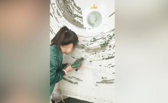勞動者們：巨型地毯這樣協(xié)同手工制作