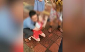 交警當(dāng)女童面按倒其父親，被指粗暴執(zhí)法