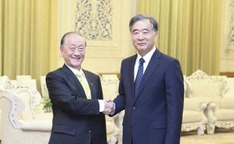 汪洋會見郁慕明：臺海形勢越是復(fù)雜嚴(yán)峻，越能凸顯民族大義