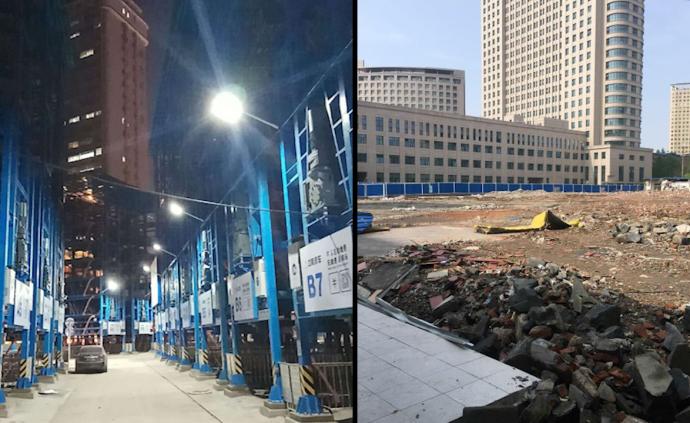 武汉一投资千万智能车库完工即被拆除