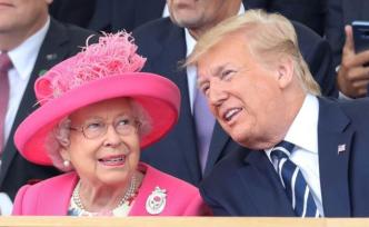 特朗普訪英結(jié)束再夸女王：偉大的女性