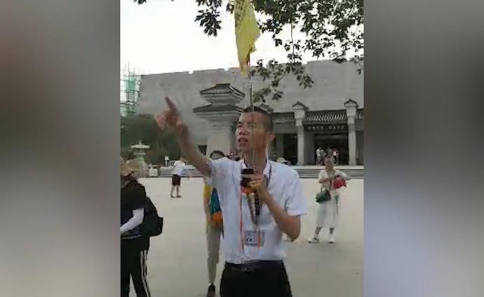 导游陕西话讲解兵马俑走红