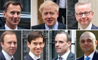 約翰遜領先英國首相選舉首輪投票