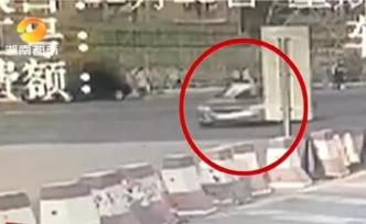 为逃避酒驾处罚，长沙一男子车上顶人110码跑了10余公里