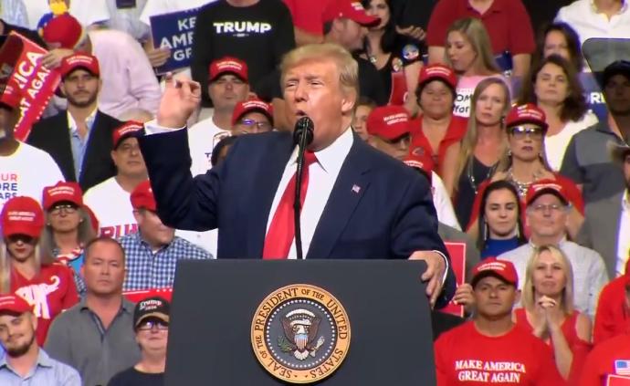 特朗普宣布競選連任:不會讓你們失望