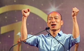 韓國瑜臺(tái)中造勢現(xiàn)場人數(shù)據(jù)稱破20萬，前市長胡志強(qiáng)現(xiàn)身力挺