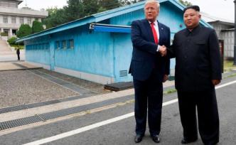 三八線上特朗普與金正恩具體說了些啥