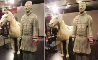 国家文物局：被美国青年掰断手指兵马俑获批修复，系一级文物