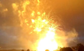 白俄罗斯烟花表演30秒内两次爆炸1死