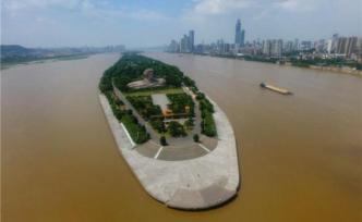 受洪水影響，長沙橘子洲景區(qū)今日11時起臨時閉園