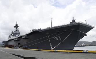 日媒：“出云”號顧及中國立場，未參加美軍所謂“航行自由”