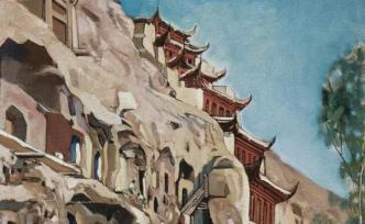 “花開敦煌”，常書鴻常沙娜父女作品里的守護與承諾
