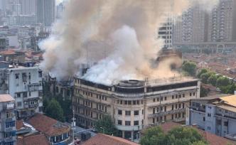 武汉江汉饭店火灾事故10人被刑拘：涉嫌重大责任事故罪