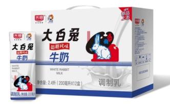 已上市！大白兔奶糖+光明牛奶=光明大白兔奶糖风味牛奶
