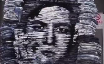 神粉絲！800條牛仔褲堆出李現(xiàn)頭像