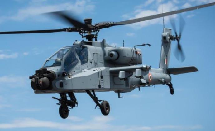 印度首批“阿帕奇”直升機部署印巴邊界
