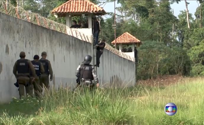 巴西監(jiān)獄幫派斗毆5小時，57名囚犯身亡