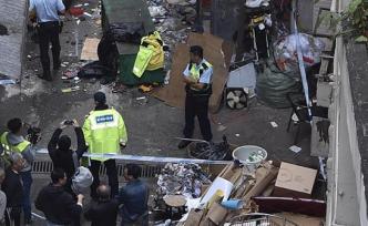 香港一公交车与一拖架车相撞至少9人伤，警方正调查车祸原因