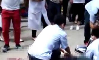 “濟(jì)南城管被砍”視頻系謠傳，實(shí)為女子帶弟弟砍傷前男友