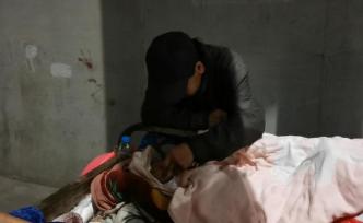 58歲流浪漢帶不足月女嬰露宿，拒救助