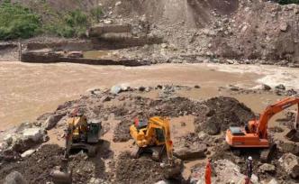 成昆鐵路甘洛段山體崩塌救援現(xiàn)場(chǎng)發(fā)現(xiàn)一具疑似失聯(lián)人員遺體