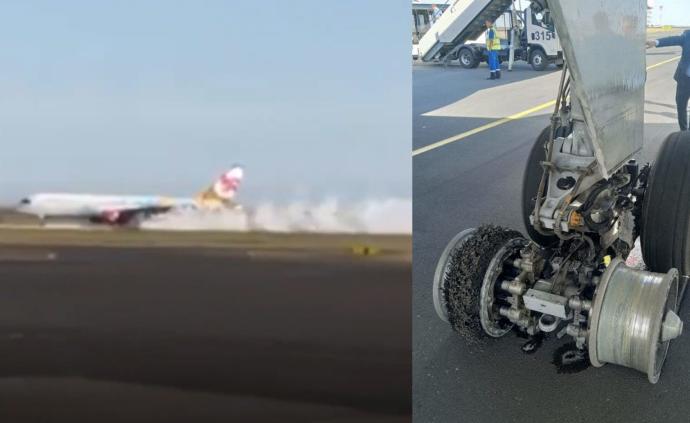 三亞飛阿斯塔納客機疑遇爆胎，順利著陸