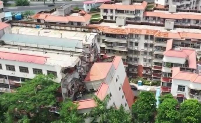 深圳通報公寓沉降原因:暗渠水流常年侵蝕