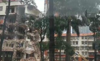 深圳回應(yīng)大廈晃動(dòng)：受沉降公寓拆除影響